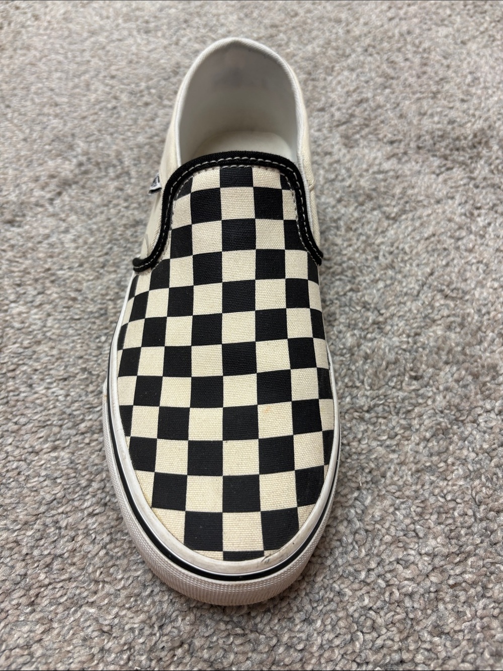 Vans Black and White Checkerboard Slip-On - Picture 8 of 11